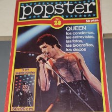 Revistas de música: REVISTA POPSTER Nº 28 QUEEN