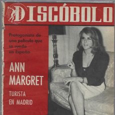 Revistas de música: DISCOBOLO Nº 32 TORNADOS ,ANN MARGRET ELVIS PRESLEY