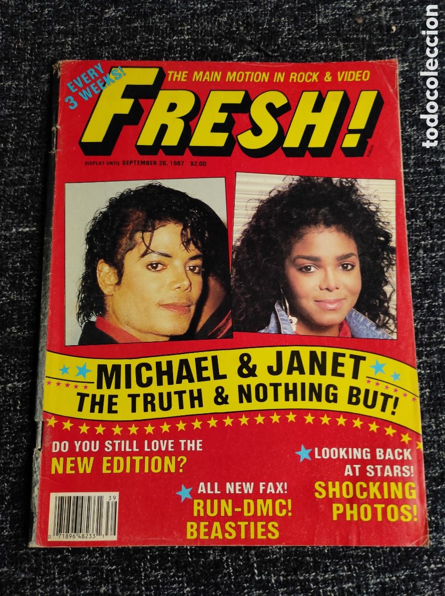 Music magazines: FRESH ! N&ordm; 26 - MICHAEL & JANET , THE TRUTH & NOTHING ( EDICION EN INGLES ) - editada - 1987