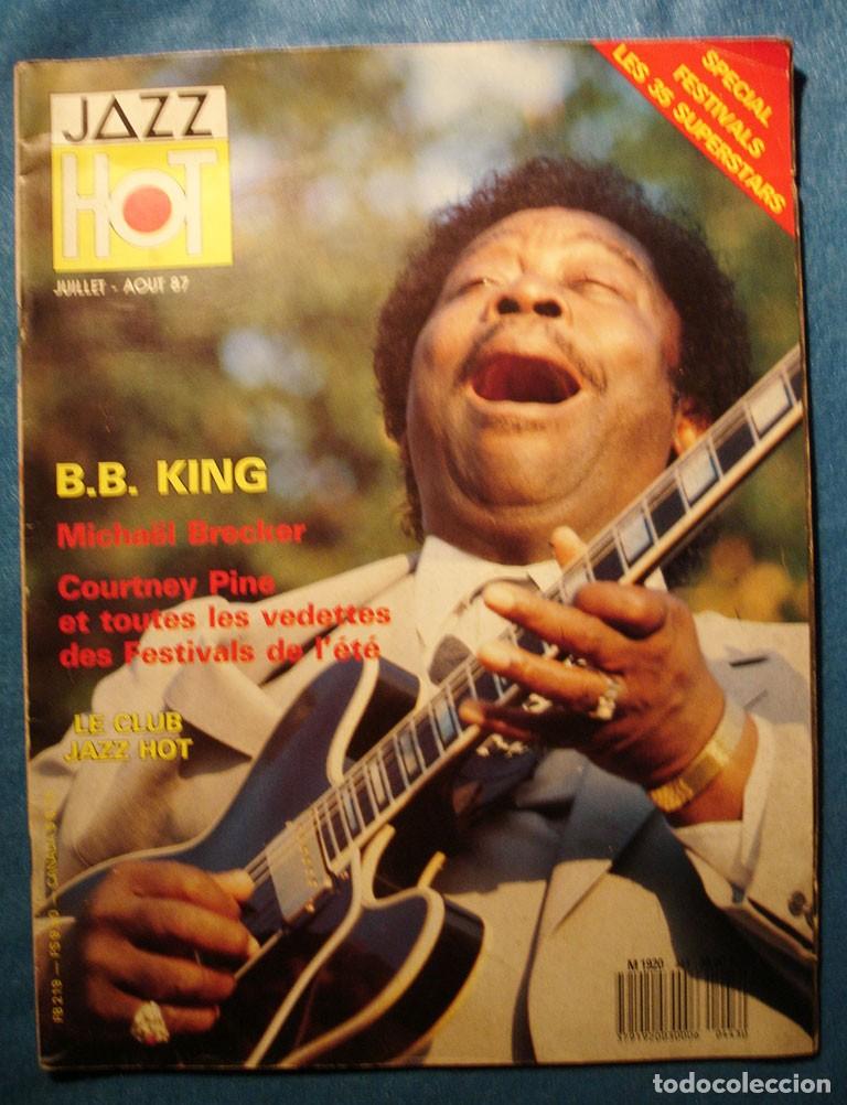 Music magazines: B.B. KING Michael Brecker Revista Jazz Hot Francia 1987 Blues