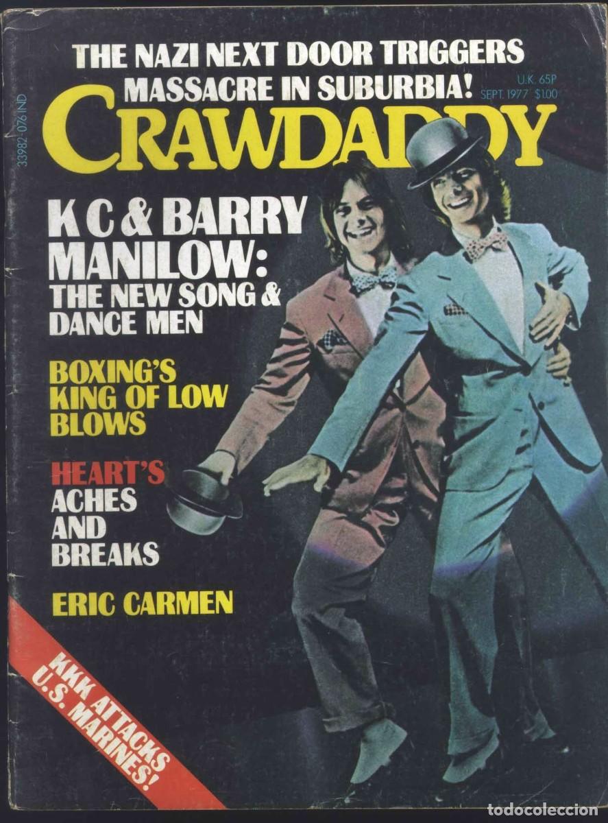 Music magazines: BARRY MANILOW Revista CRAWDADDY Inglaterra 1977