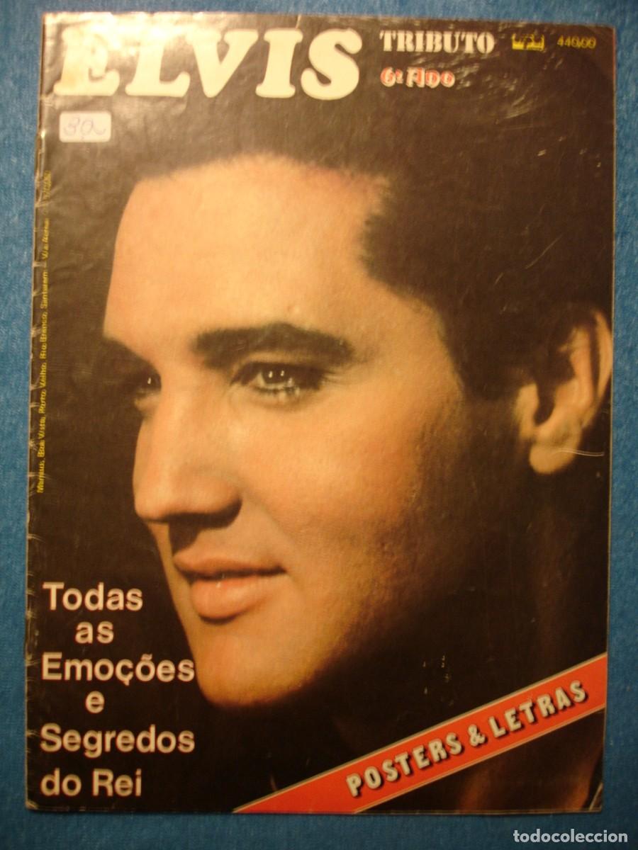 Magazines de musique: Revista ELVIS PRESLEY especial TRIBUTO Brasil '70s