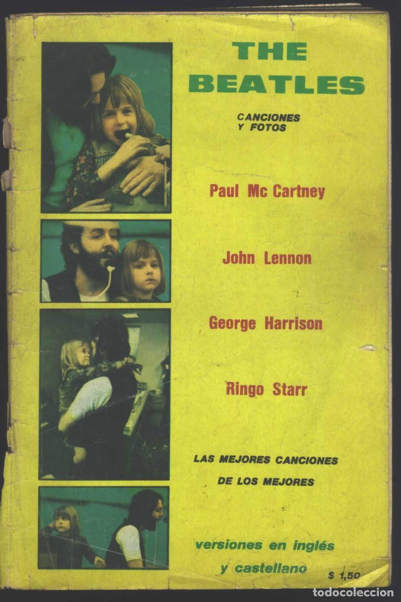 Magazines de musique: Revista THE BEATLES CANCIONES Y FOTOS Argentina 1970