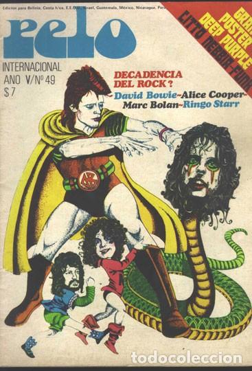 Revistas de m&uacute;sica: DAVID BOWIE Revista PELO Argentina 1973