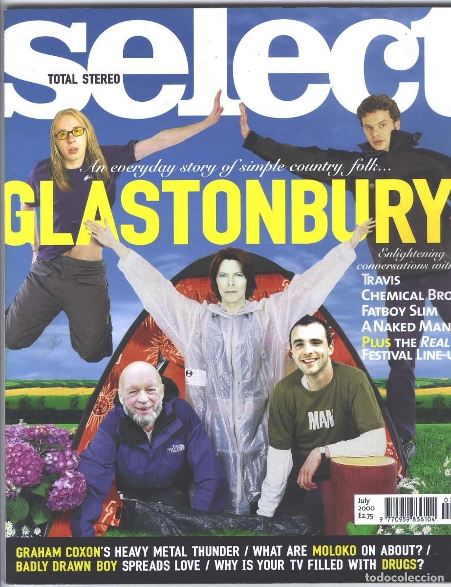 Revistas de m&uacute;sica: DAVID BOWIE CHEMICAL BROTHERS Revista SELECT Inglaterra 2000