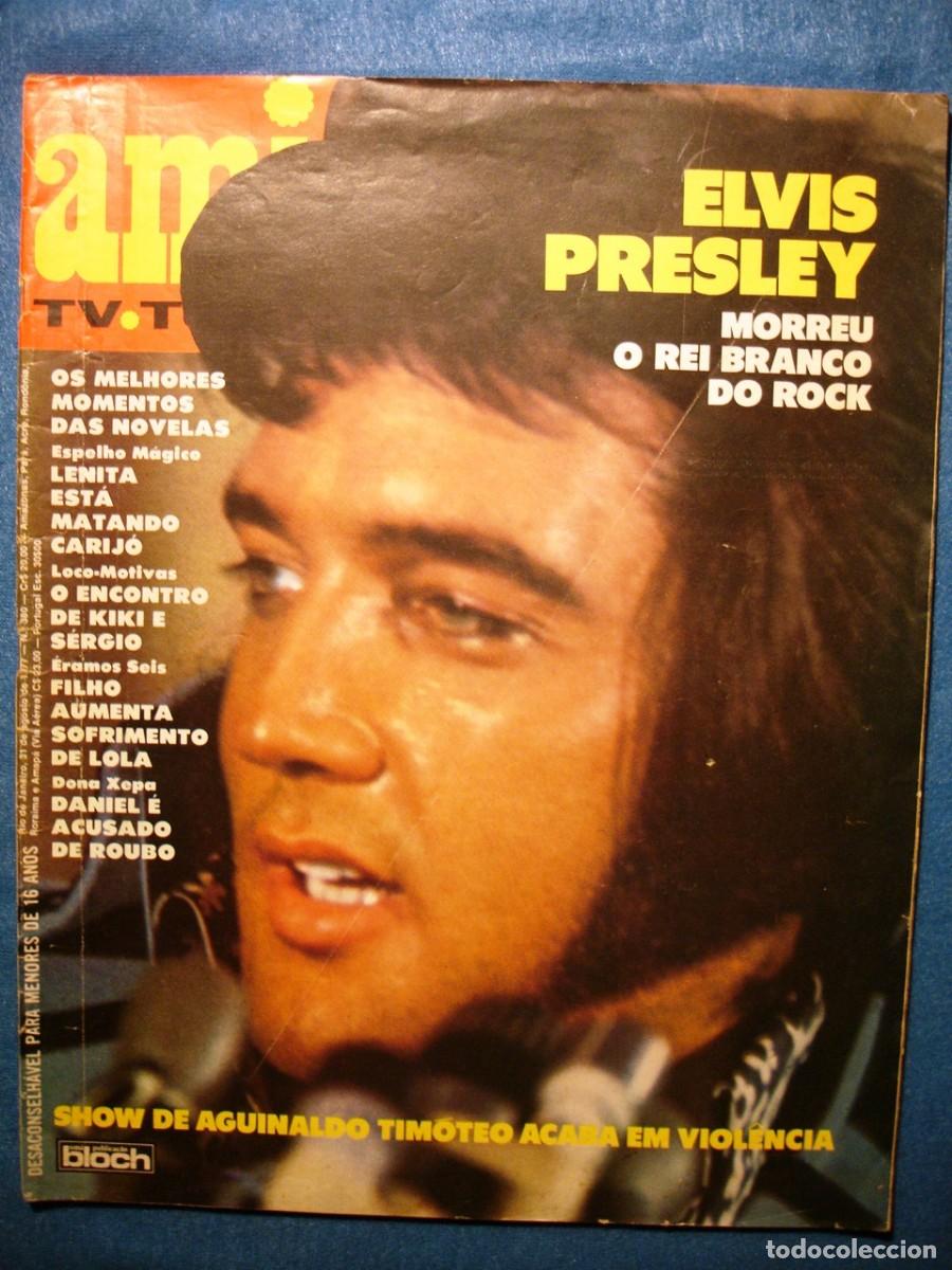 Music magazines: ELVIS PRESLEY Revista AMIGA Brasil 1977