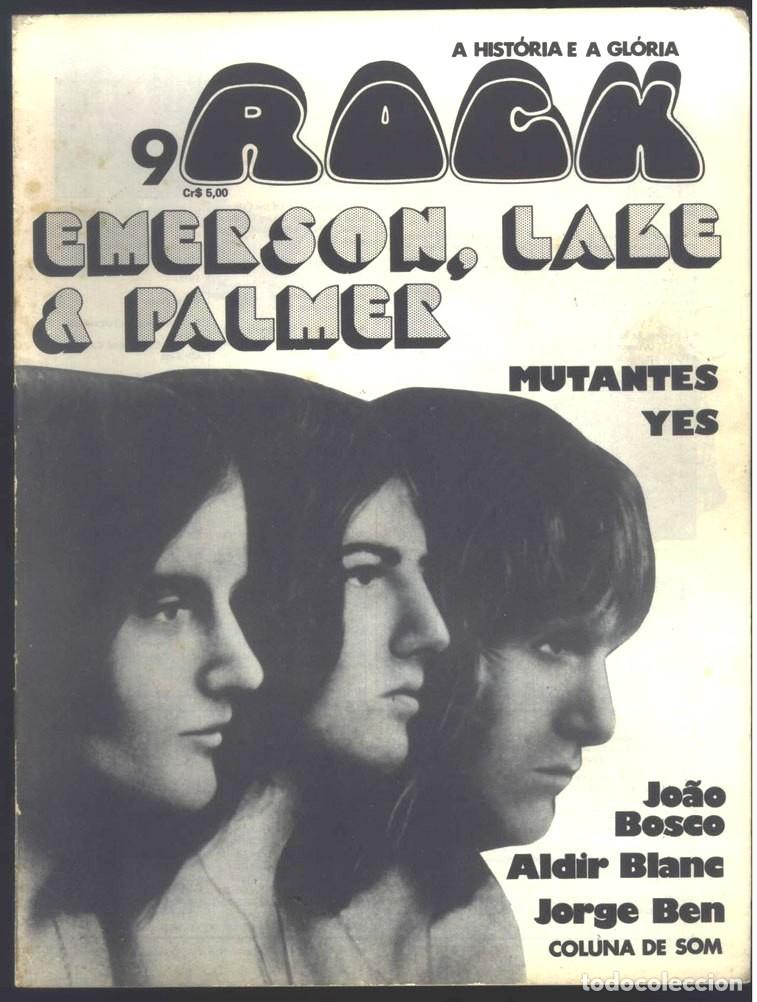 Music magazines: EMERSON LAKE & PALMER Revista ROCK Brasil 1977 Os Mutantes