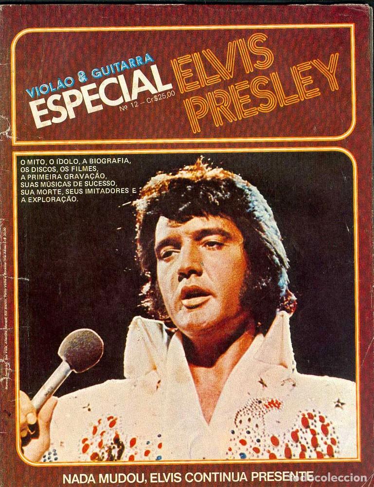 Magazines de musique: ELVIS PRESLEY Revista VIOLAO & GUITARRA ESPECIAL Brasil 1980s