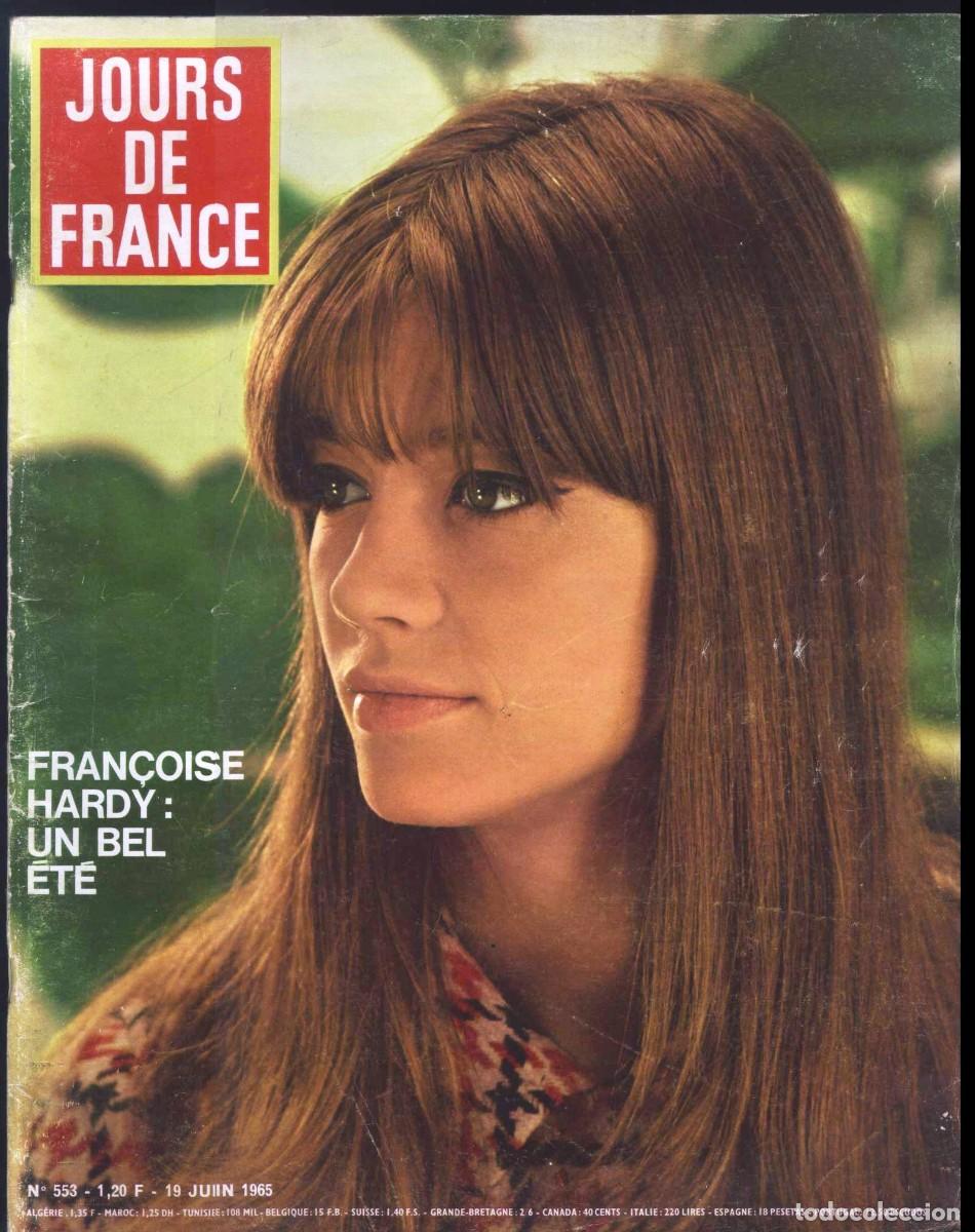 Magazines de musique: FRANCOISE HARDY Revista Jours de France Francia 1965