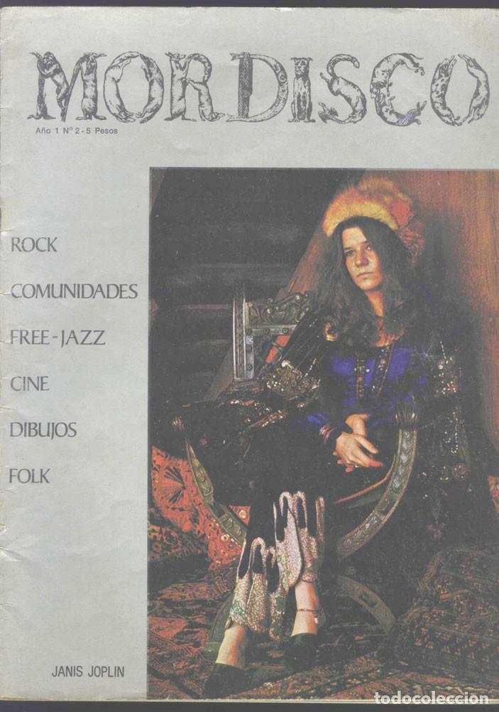 Magazines de musique: JANIS JOPLIN Revista Mordisco Argentina 1970