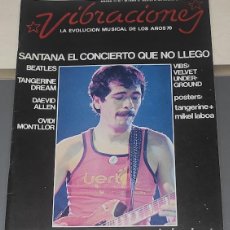 Revistas de música: REVISTA VIBRACIONES Nº 28 ENERO 1977 INCLUYE POSTER