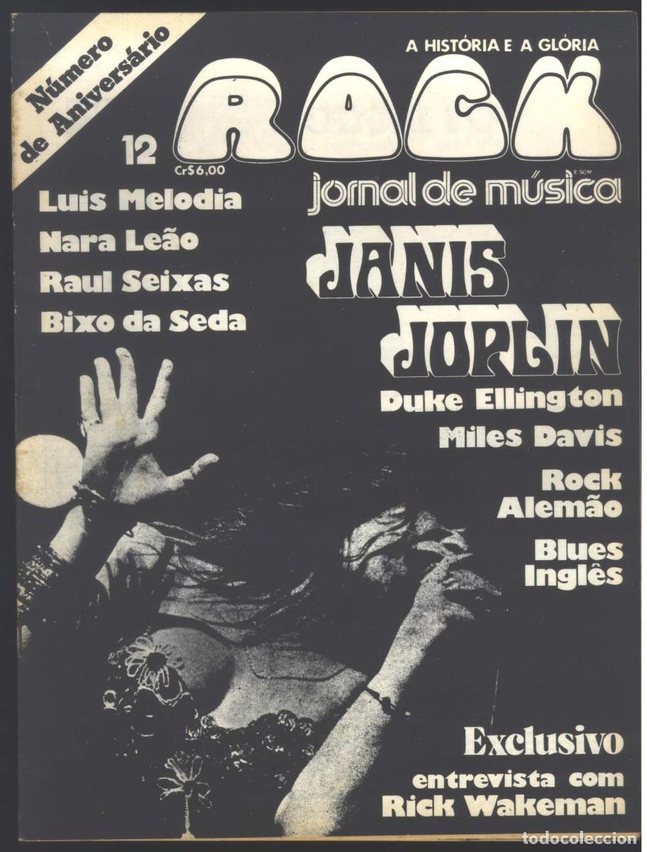 Magazines de musique: JANIS JOPLIN Revista ROCK Brasil '70s