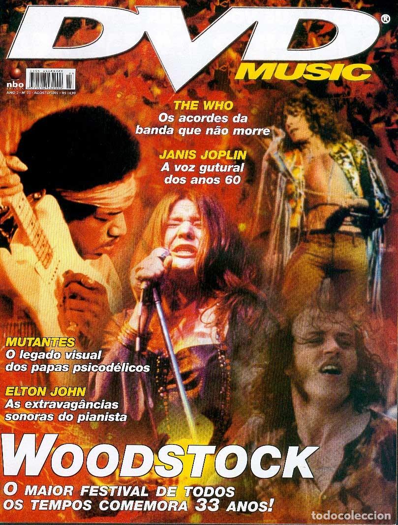 Magazines de musique: WOODSTOCK Revista DVD Music Brasil 2002
