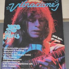 Revistas de música: REVISTA VIBRACIONES Nº 40 ENERO 1978 INCLUYE POSTER