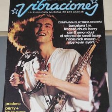 Revistas de música: REVISTA VIBRACIONES Nº 34 JULIO 1977 INCLUYE POSTER
