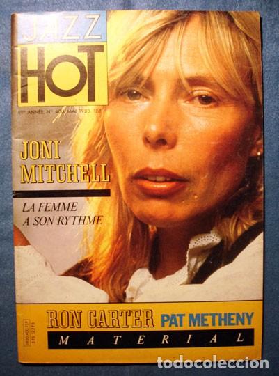 Music magazines: JONI MITCHELL Revista JAZZ HOT Francia 1983