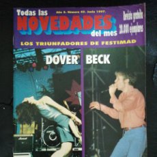 Revistas de música: TODAS LAS NOVEDADES DEL MES 49 1997 DOVER, BECK, 21 JAPONESAS, BOIKOT, SEAHORSES, REINCIDENTES