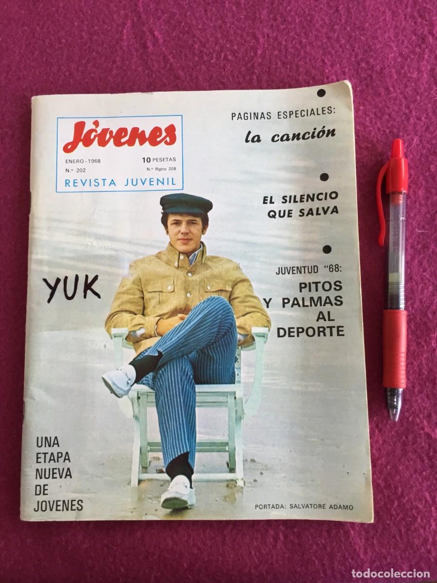Music magazines: REVISTA JOVENES 1968 - ADAMO - ESPECIAL JOVENES MUSICA A&Ntilde;OS 60 - MANOLO DIAZ - NURIA ESPERT ...