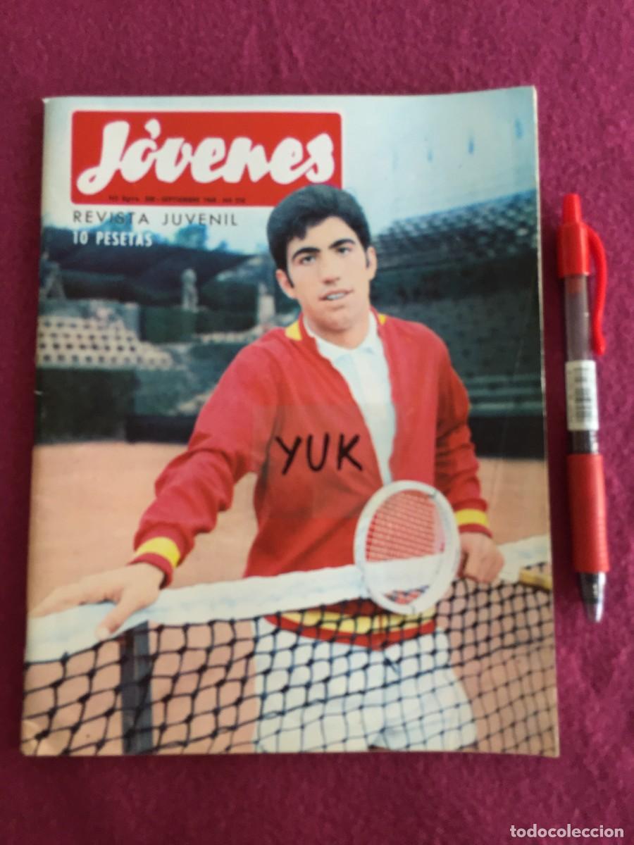Revistas de m&uacute;sica: REVISTA JOVENES N&ordm; 210 -1968 - LOS CANARIOS -ROLLING STONES MINA SCOTT MANUEL ORANTES SIDNEY POITIER