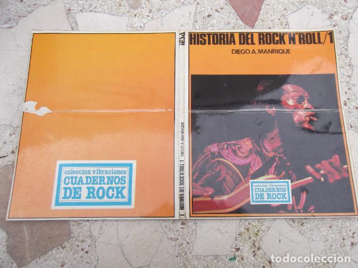Magazines de musique: historia del rock'n'roll n&ordm; 1, diego manrique, 80 paginas con fotos en b/n