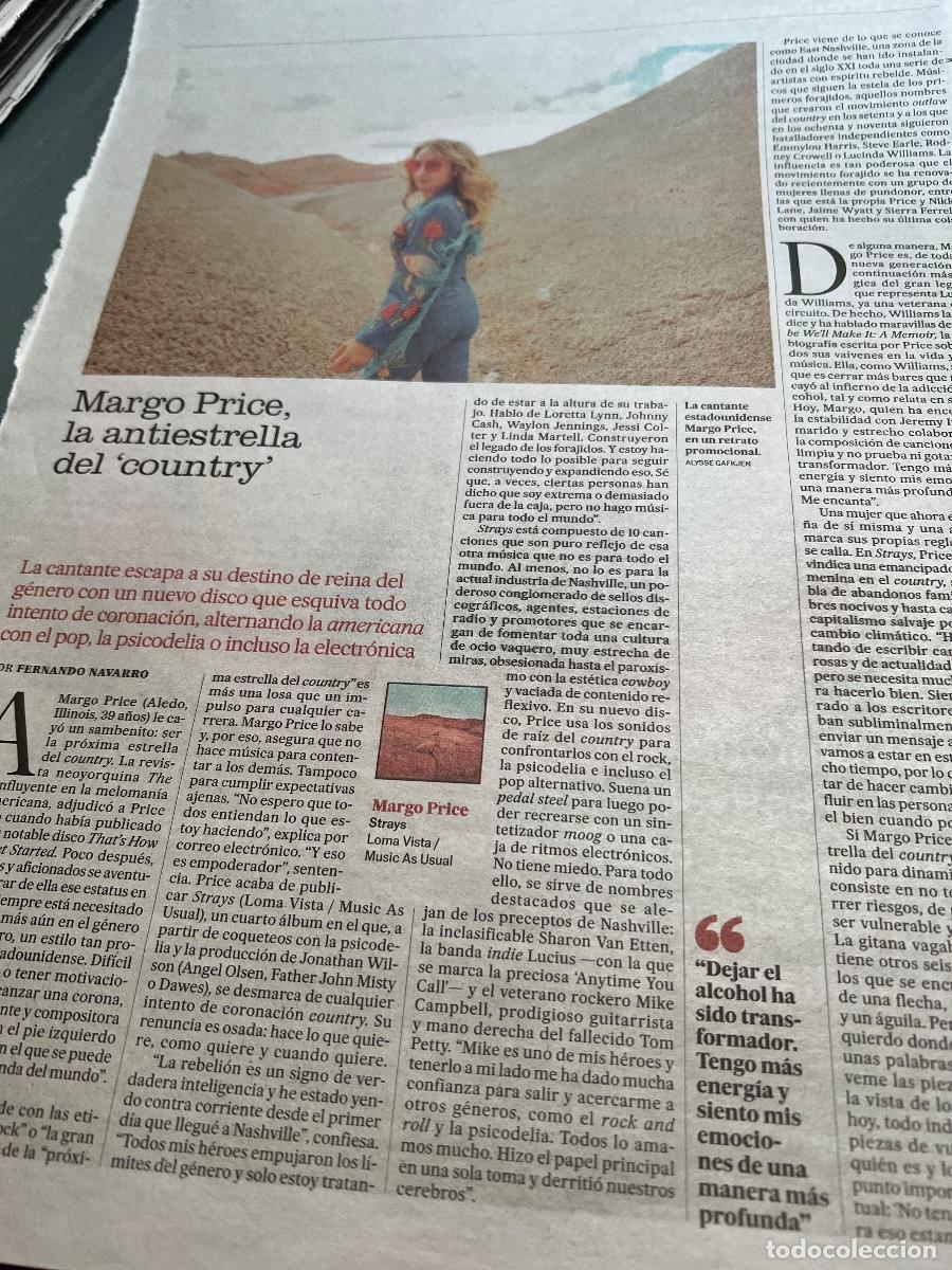 Music magazines: M&Uacute;SICA. MARGO PRICE. COUNTRY. Art&iacute;culo Babelia El Pa&iacute;s.