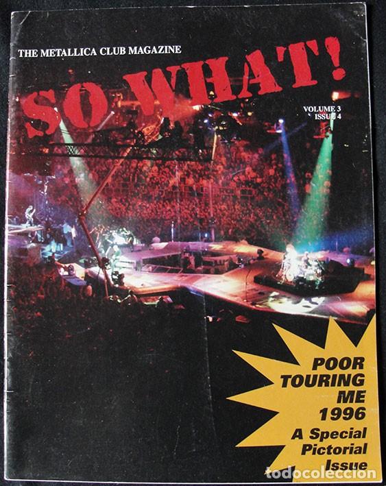 LLICA SO WHAT! メタリカ FC 会報誌 18冊 METALLICA SO WHAT! メタリカ FC 会報誌 18冊 - メルカリ