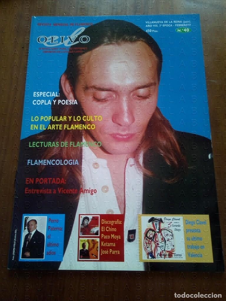 Music magazines: EL OLIVO 40 FLAMENCO CANTE JONDO REVISTA FEBRERO 97 LG37