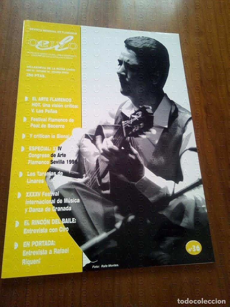 Revistas de m&uacute;sica: EL OLIVO 36 FLAMENCO CANTE JONDO REVISTA OCTUBRE 96 LG34