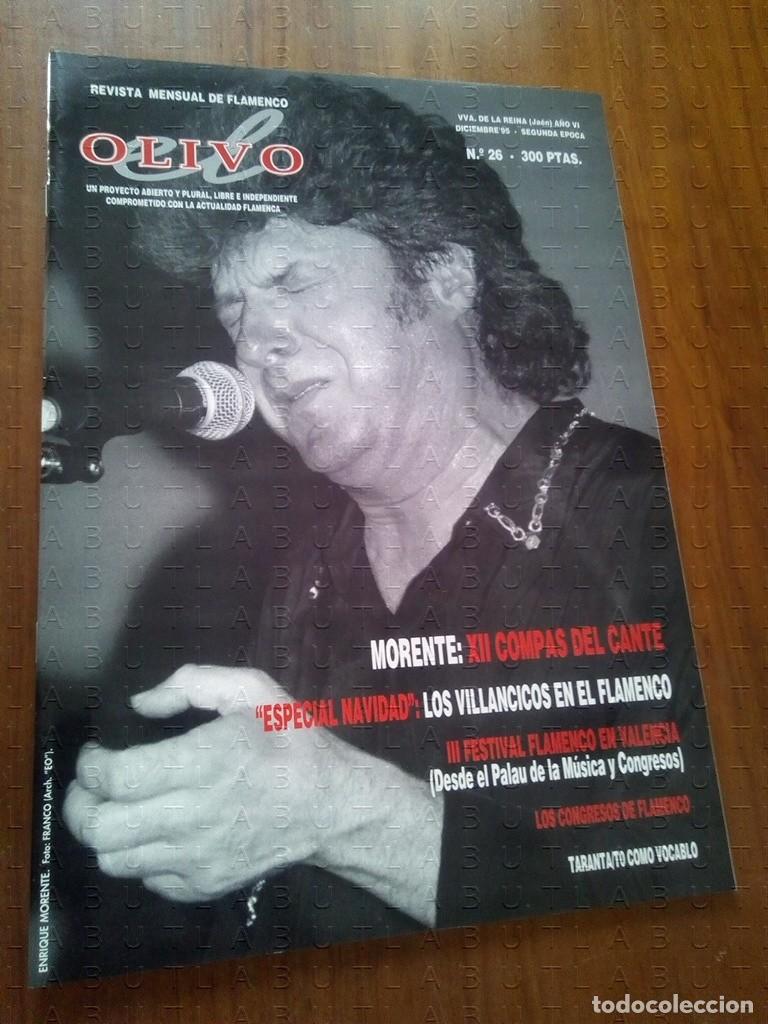 Music magazines: EL OLIVO 26 FLAMENCO CANTE JONDO REVISTA DICIEMBRE 95 LG37