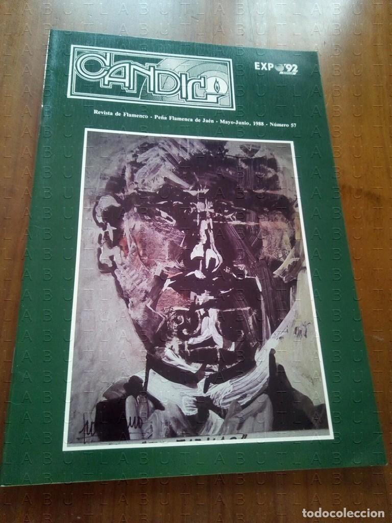 Music magazines: EL CANDIL 57 PE&Ntilde;A FLAMENCA DE JAEN REVISTA MAYO 1988 LG37