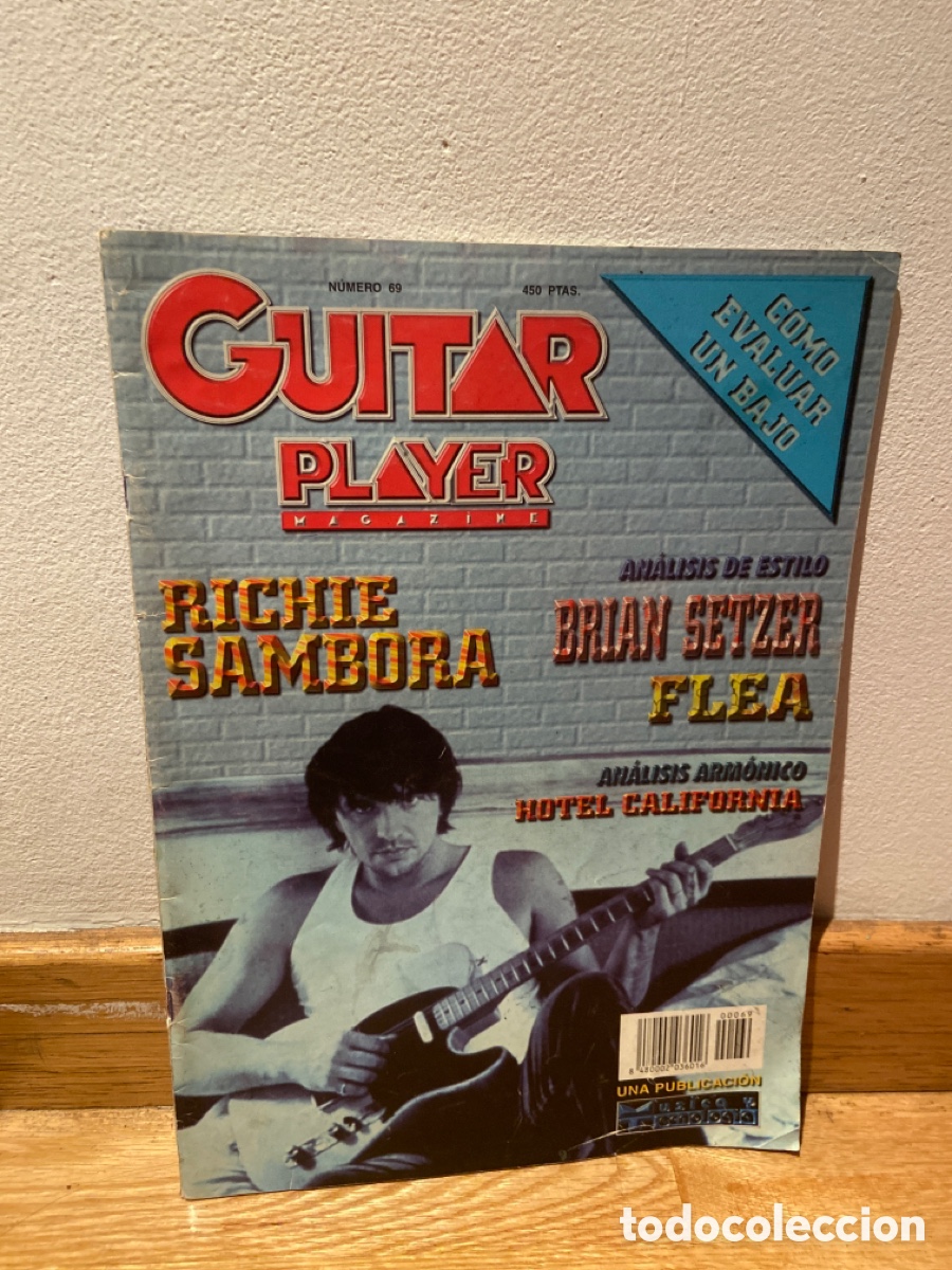 Revistas de m&uacute;sica: Guitar player 69 richie sambora - Foto 1