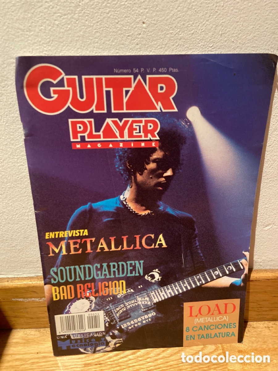 Music magazines: Guitar player metallica bad religion 54
