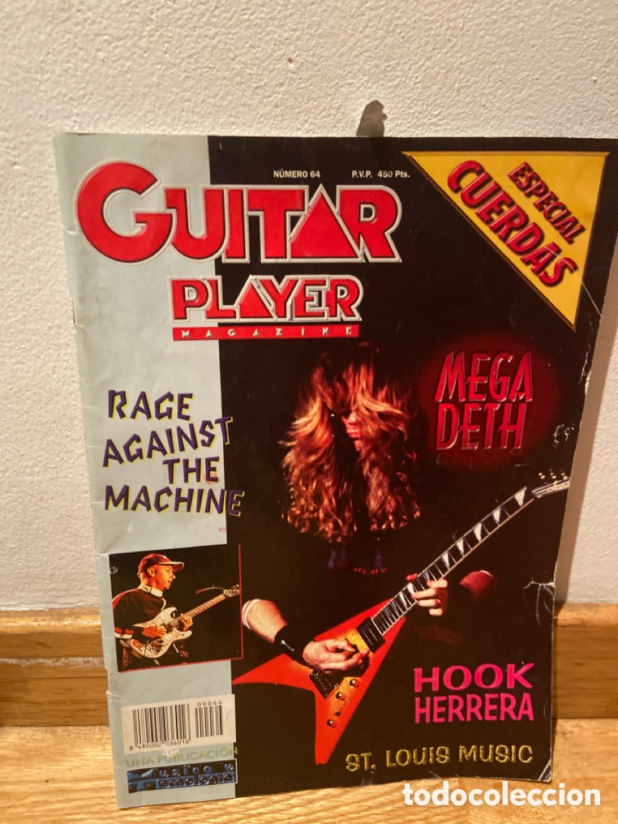 Music magazines: Guitar player rage against the machine 64