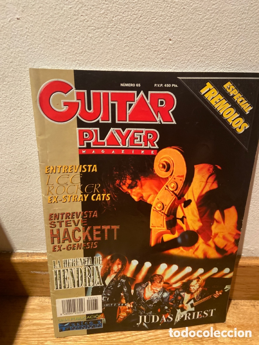 Revistas de m&uacute;sica: Guitar player 65 steve hackett - Foto 1