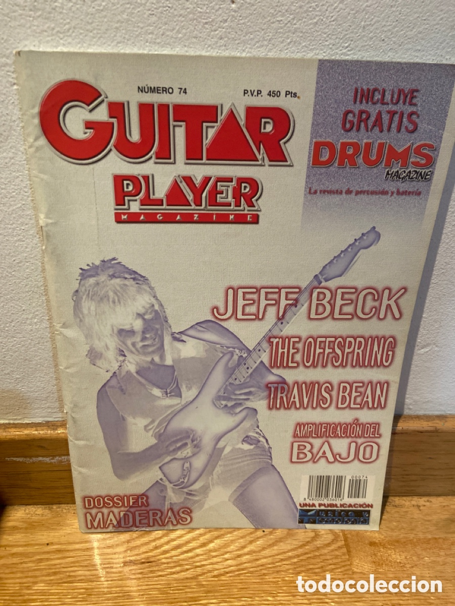 Revistas de m&uacute;sica: Guitar player 74 jeff beck - Foto 1