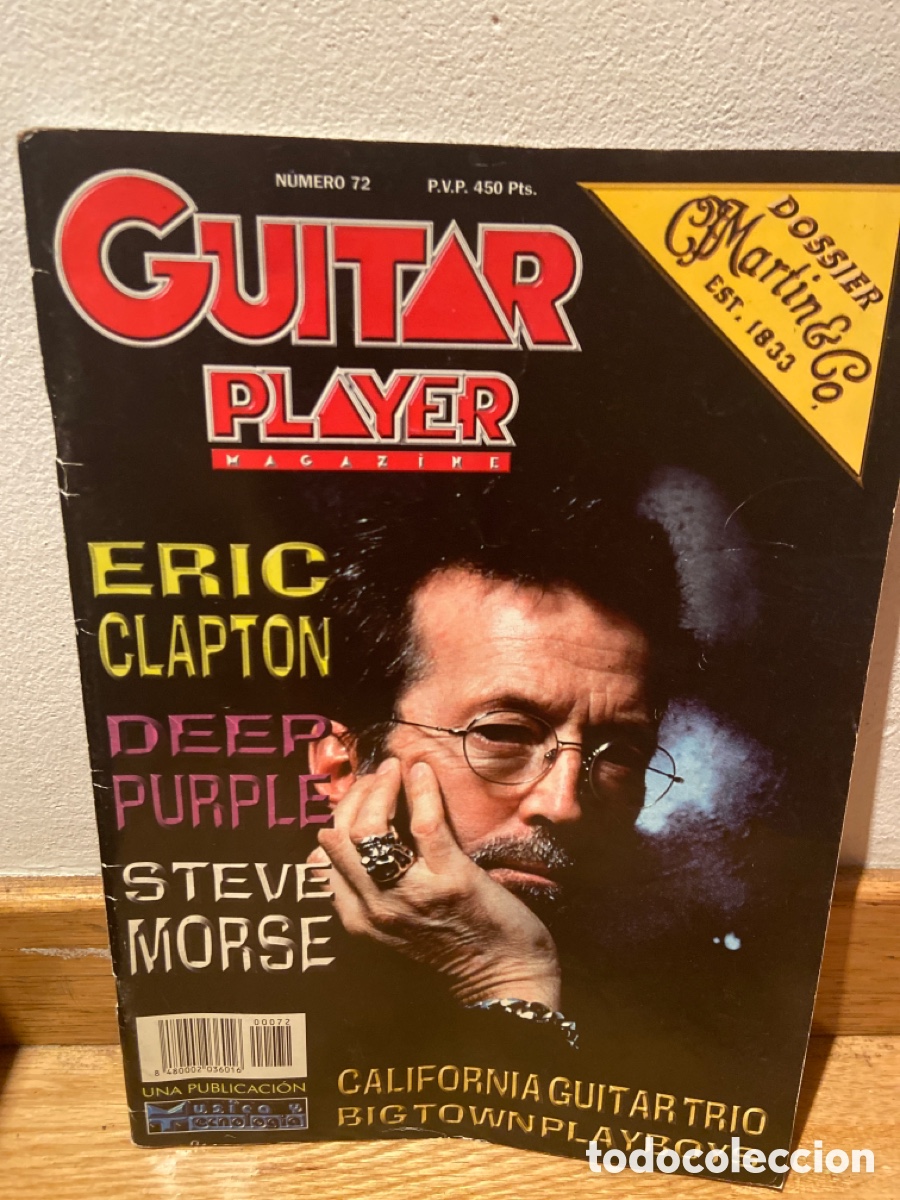 Revistas de m&uacute;sica: Guitar player eric clapton 72 - Foto 1