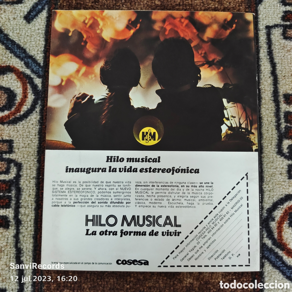 Hilo musical sin cables