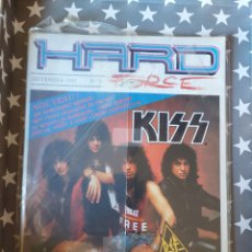 Riviste di musica: HARD FORCE 10 SEPTIEMBRE 1987 KISS DEF LEPPARD