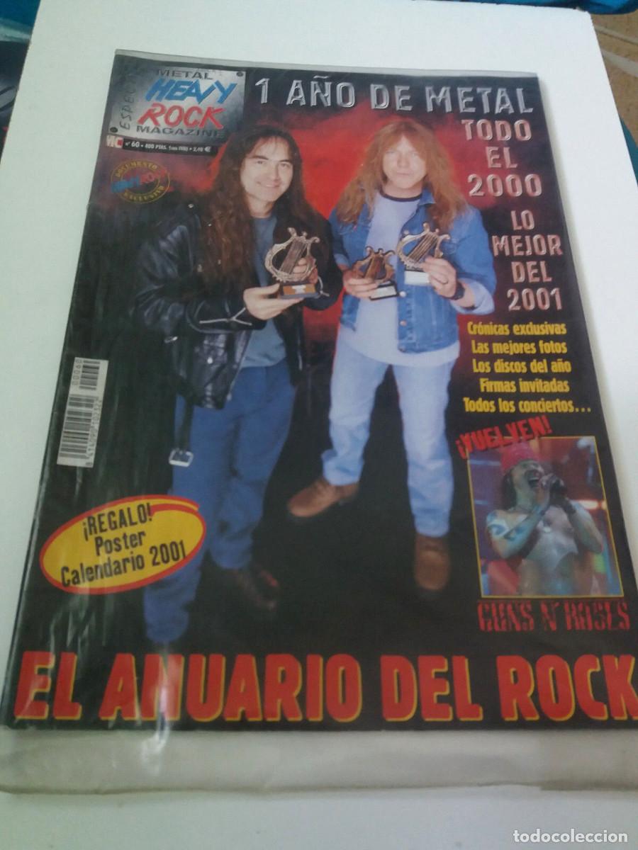 Music magazines: REVISTA &rdquo;METAL HEAVY ROCK MAGAZINE ESPECIAL NUMERO 60&rdquo; ENMUY BUEN ESTADO