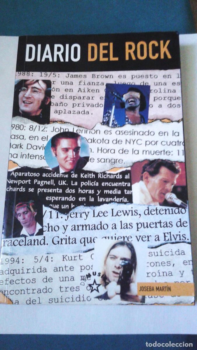 Music magazines: JOSEBA MARTIN &rdquo;DIARIO DEL ROCK&rdquo; LIBRO 288 PAGINAS