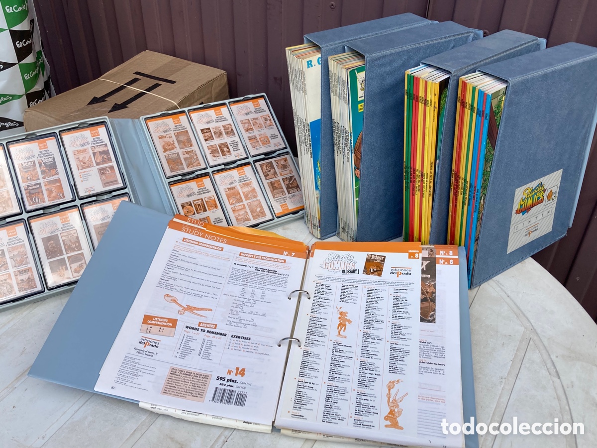 Magazines de musique: Curso ingles. Asterix y Tintin. Study comics