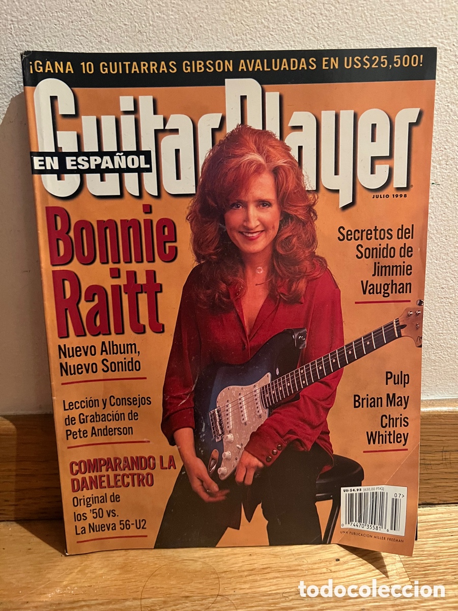 Music magazines: Guitar player en espa&ntilde;ol Bonnie Raitt