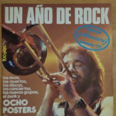 Revistas de música: UN AÑO DE ROCK ANUARIO REVISTA ESPECIAL VIBRACIÓNES ANUARIO 1977 ( SIN PÓSTERS) PUNK