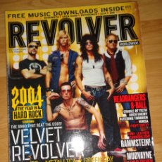 Revistas de música: REVISTA REVOLVER Nº 32 (VELVET REVOLVER, SLAYER, METALLICA...)