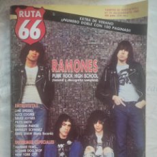 Revistas de música: RUTA 66 Nº 31 JULIO-AGOSTO 1988 EXTRA VERANO 100 PAGINAS RAMONES PUNK GARAGE ROCK N ROLL