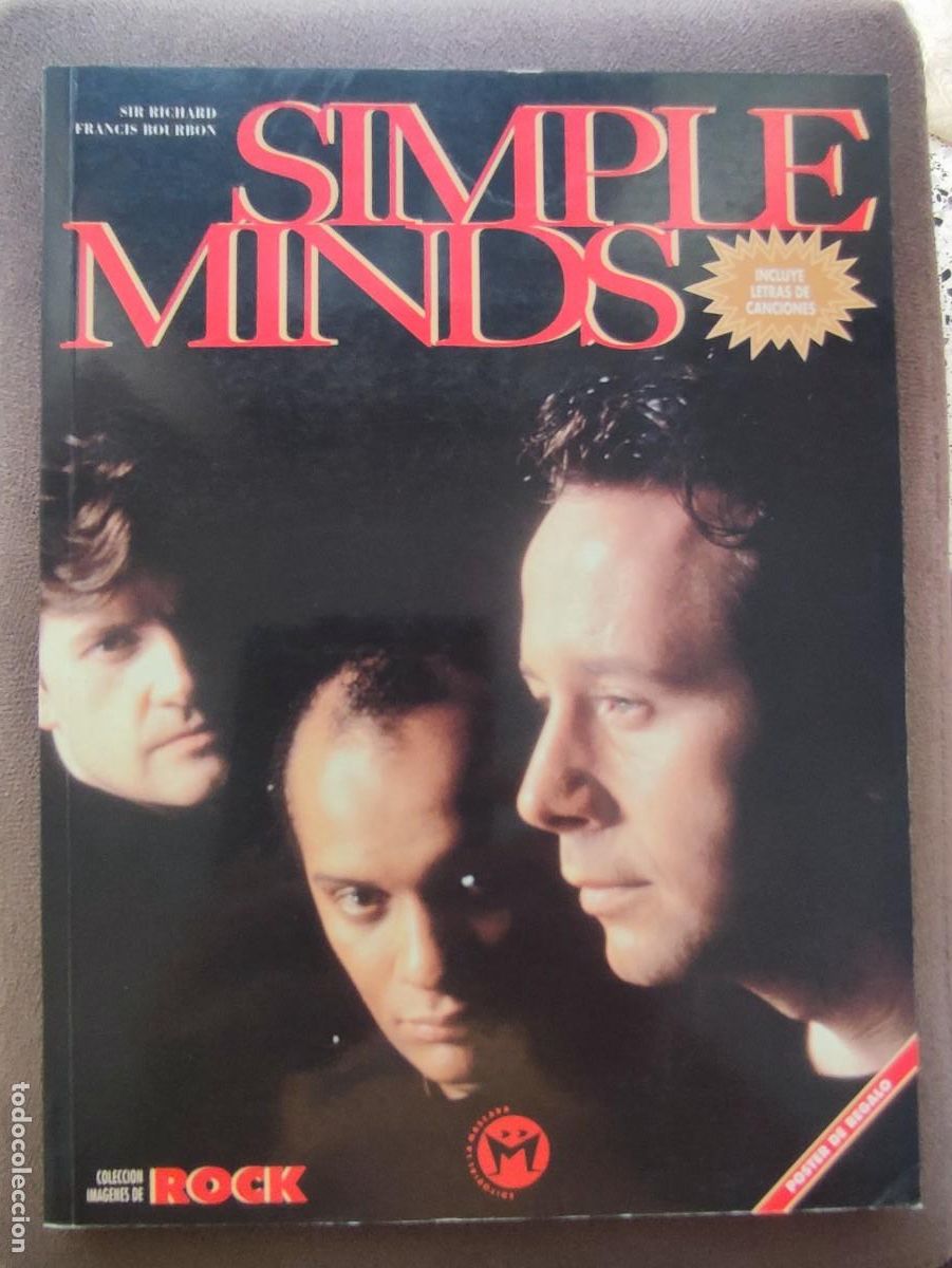 Music magazines: COLECCION IMAGENES DEL ROCK 42 SIMPLE MINDS CON POSTER