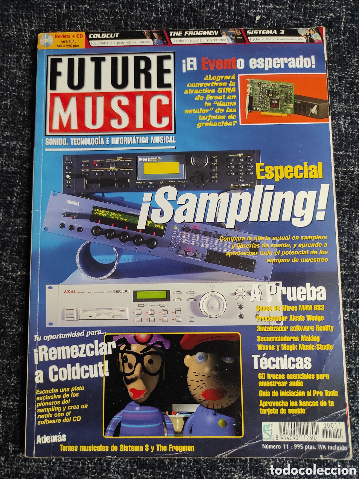 Music magazines: REVISTA FUTURE MUSIC N&ordm; 11 SONIDO, TECNOLOGIA E INFORMACION MUSICAL