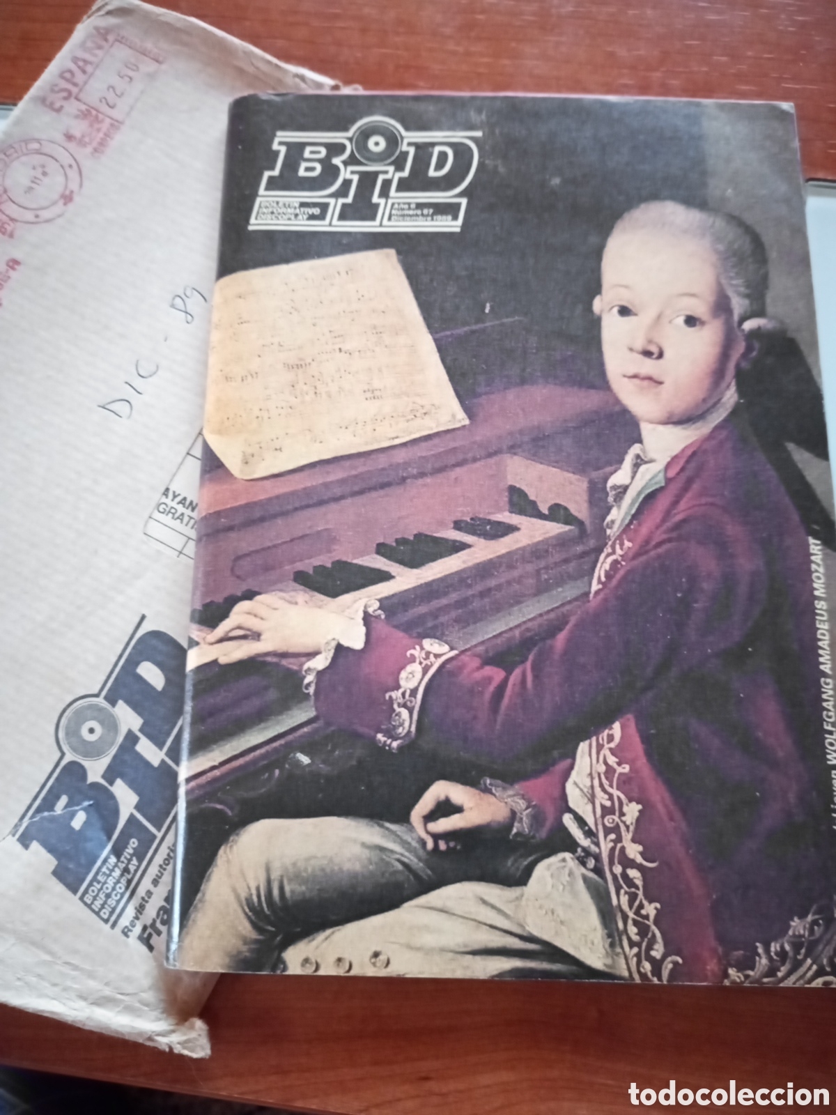 Magazines de musique: Boletin Discoplay BID Diciembre 1989