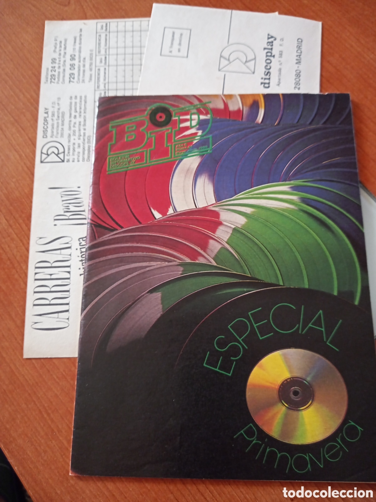 Magazines de musique: Boletin Discoplay BID Mayo-Junio 1989