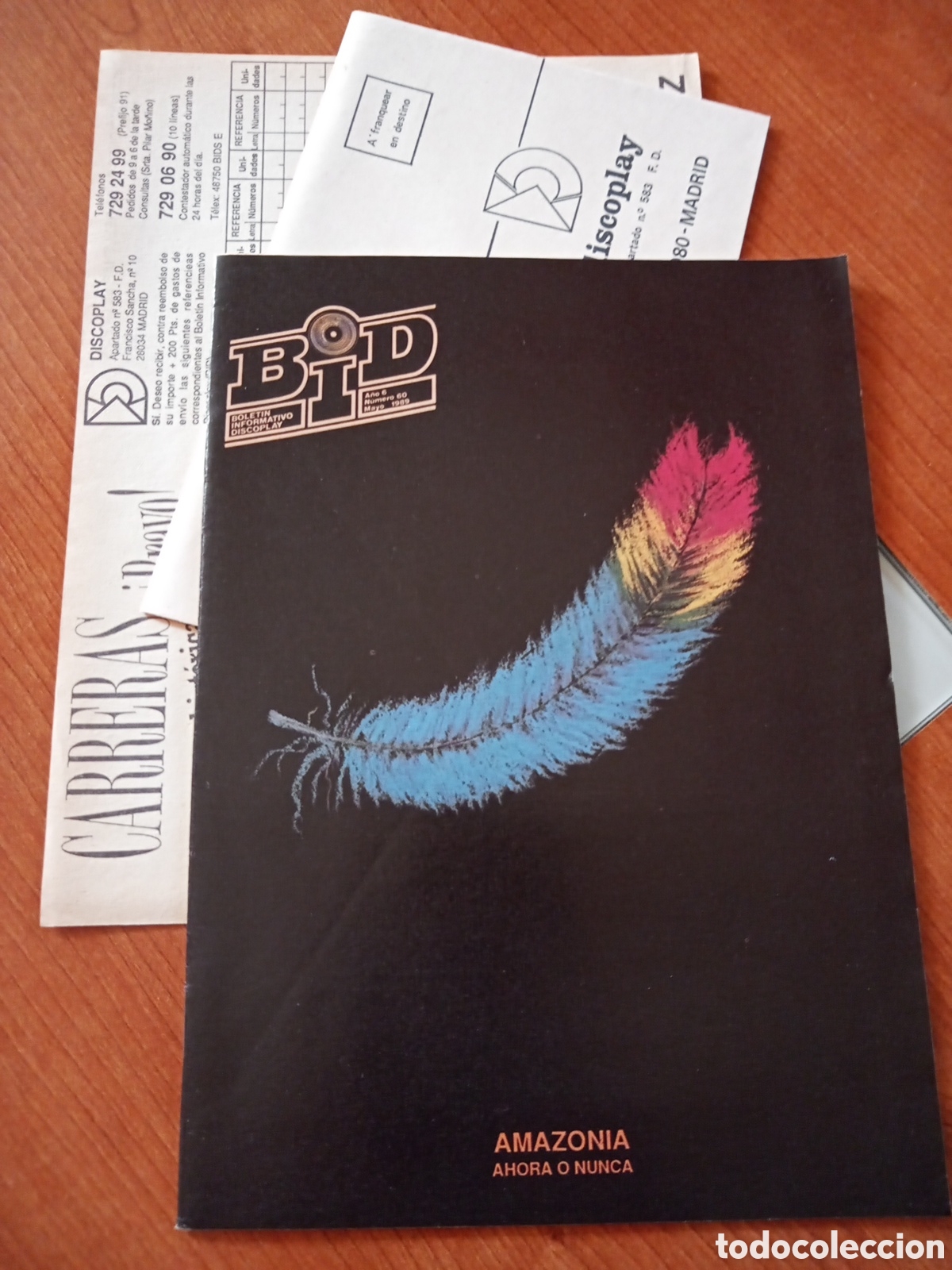 Magazines de musique: Boletin Discoplay BID Mayo 1989